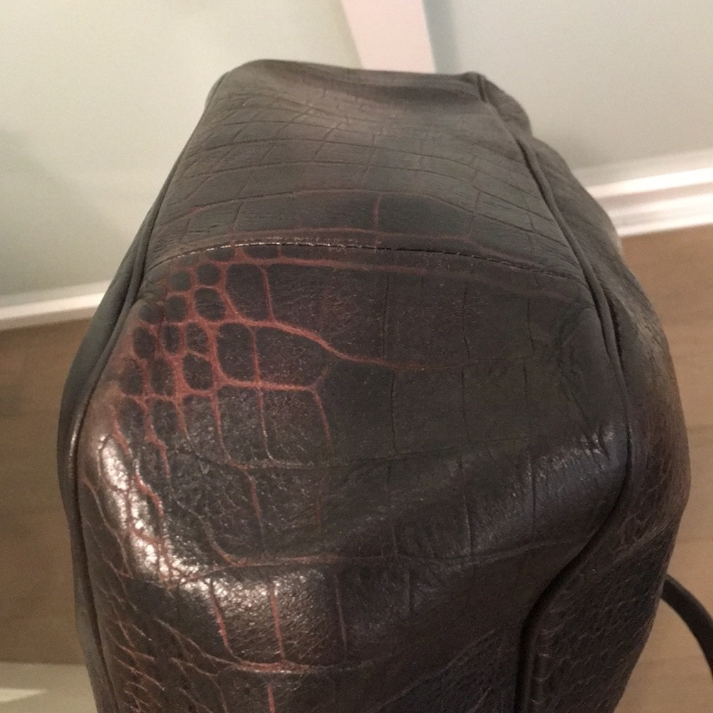 Longchamp brown leather tote - Picture 2 of 7